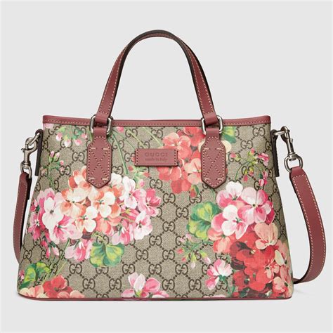 gucci bloom boston bag small|Gucci Bloom tote bag.